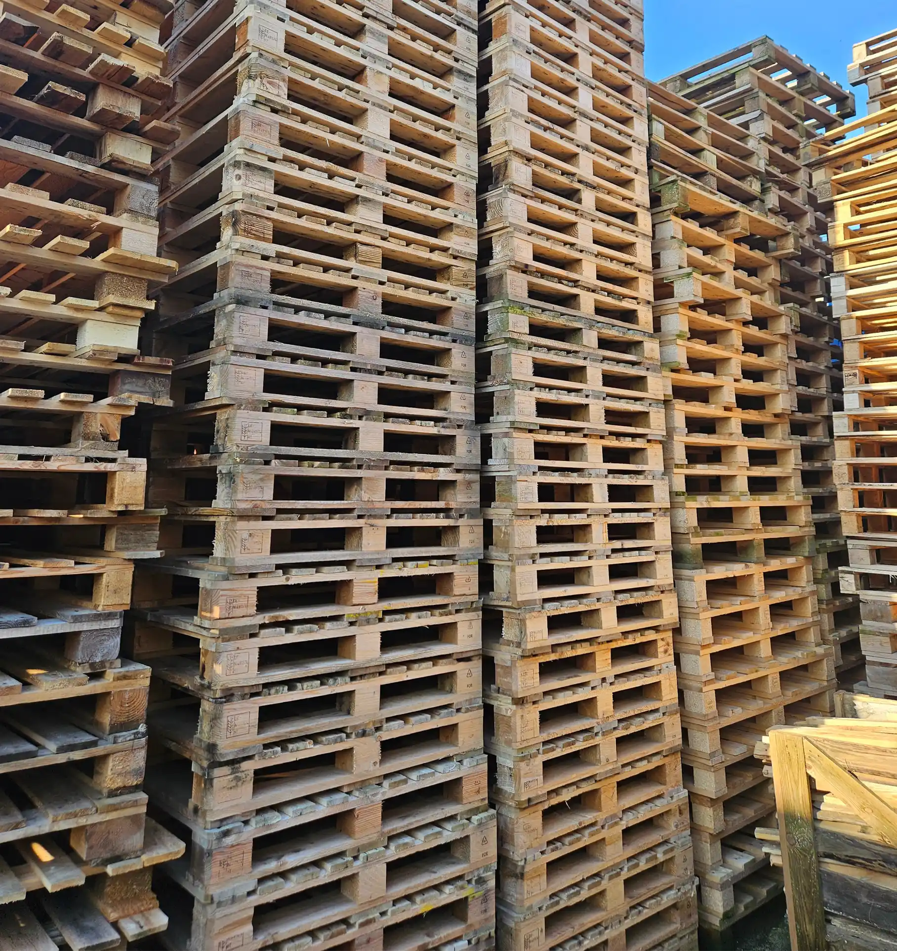 90x120 engangspaller stak