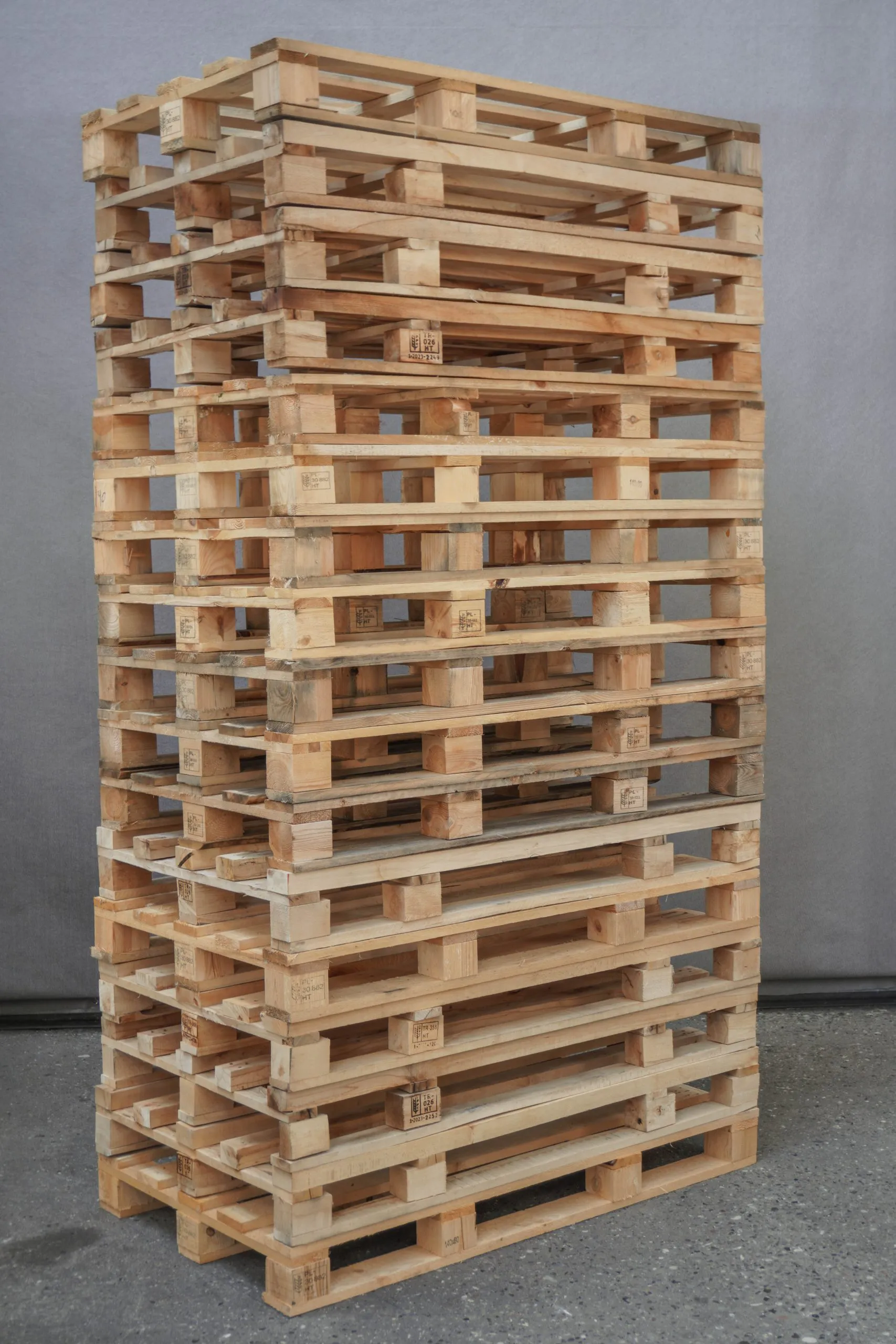 800x1400 Engangspalle, 4-klods