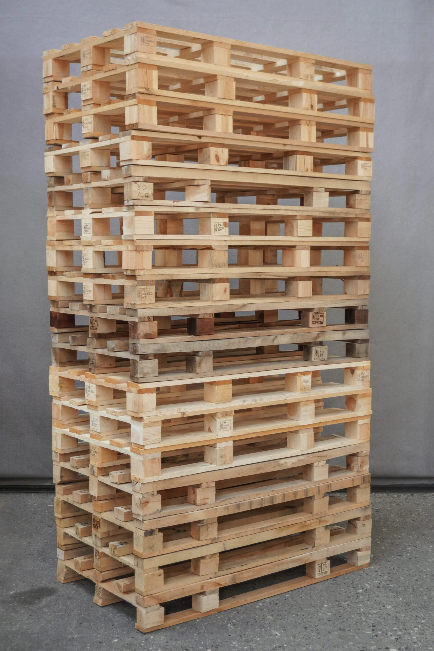 800x1400 Engangspalle, 4-klods