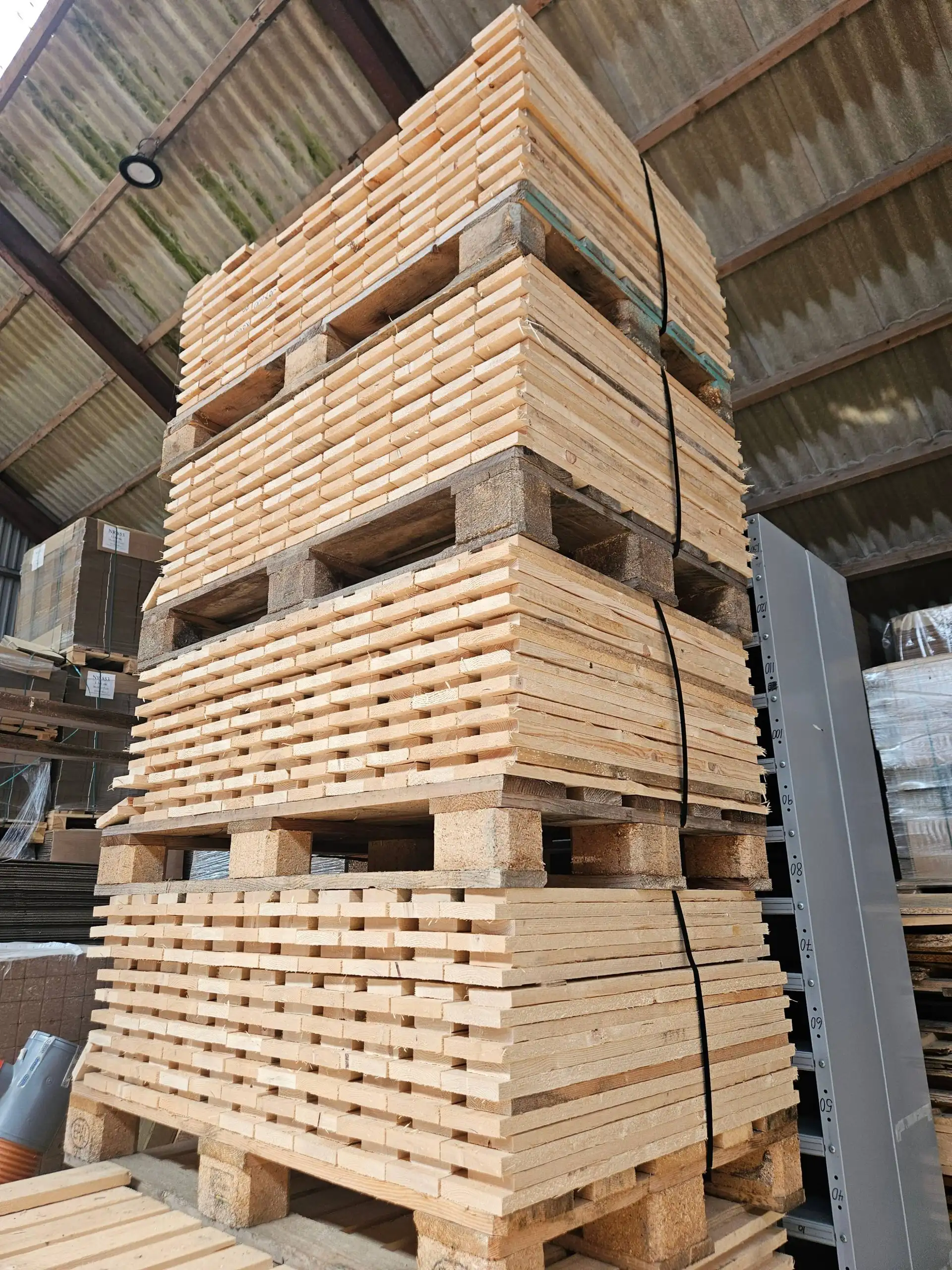 Strø med underbræt, 800mm